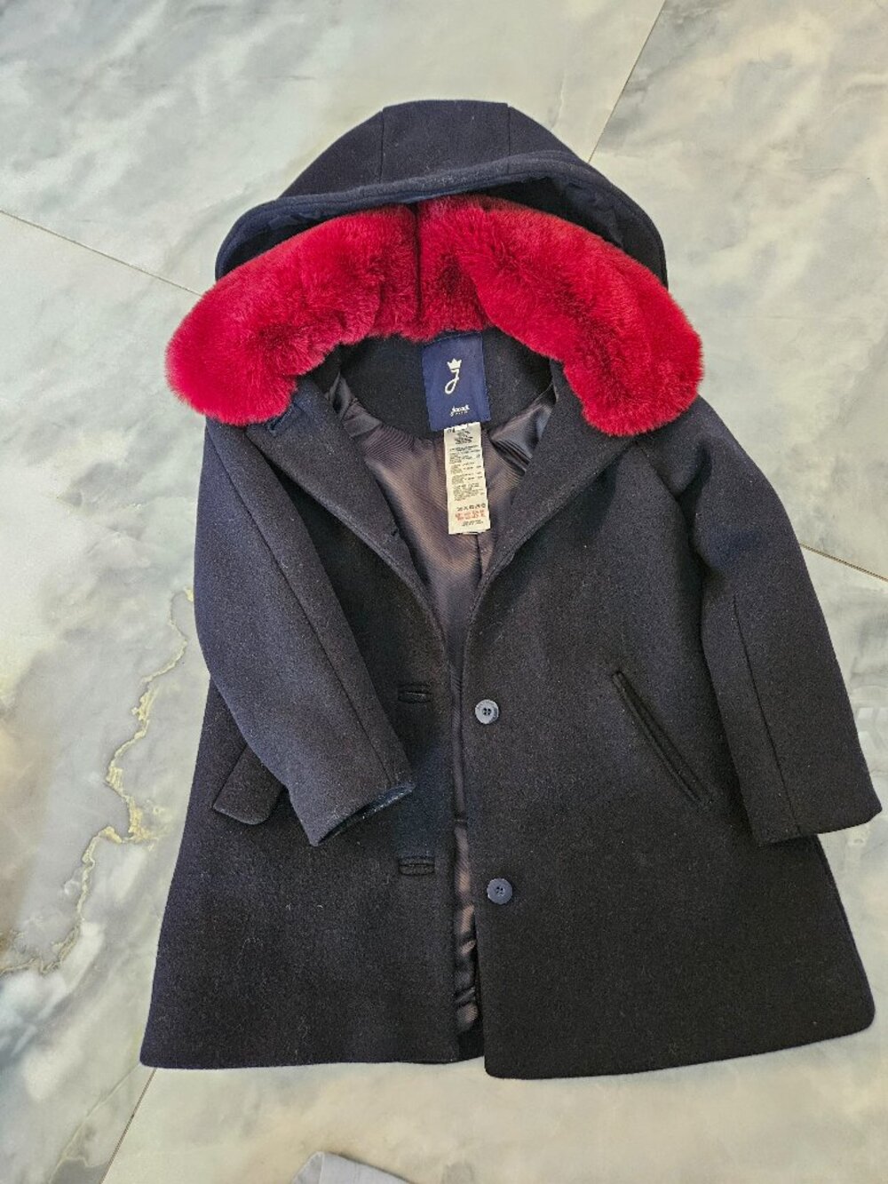 Girls dress coat